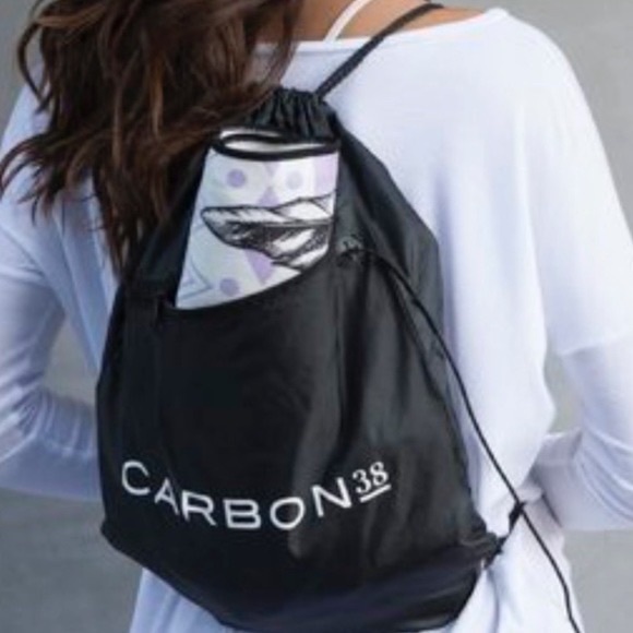 Carbon38 Drawstring Backpack - Picture 2 of 2
